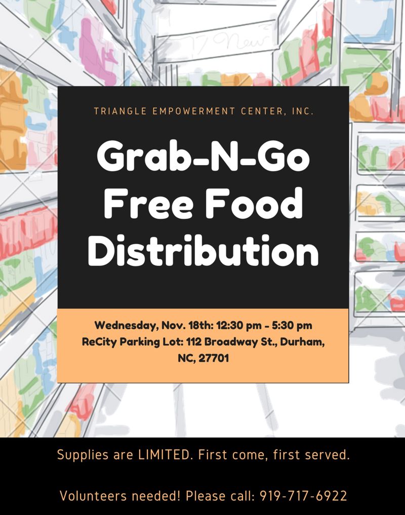 Grab N Go Free Food Nov 18 2020